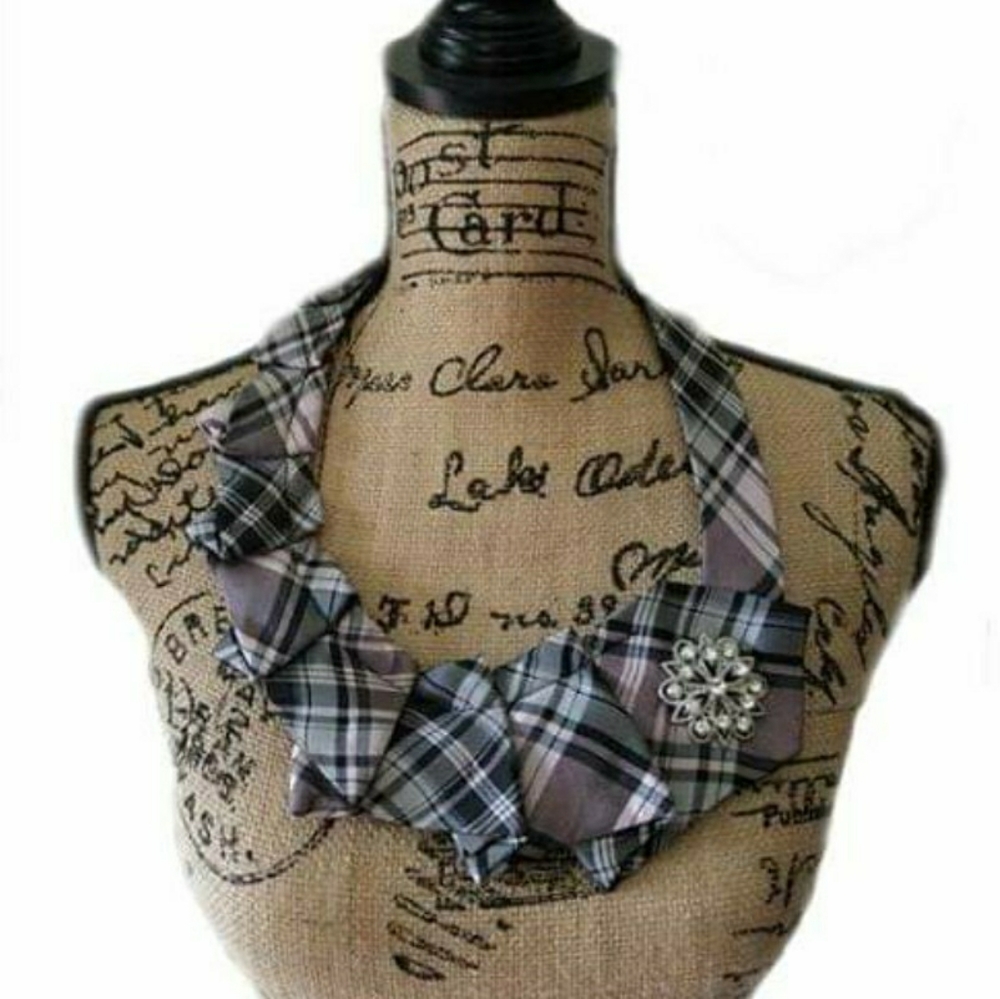 Tie Necklace | Handmade | New